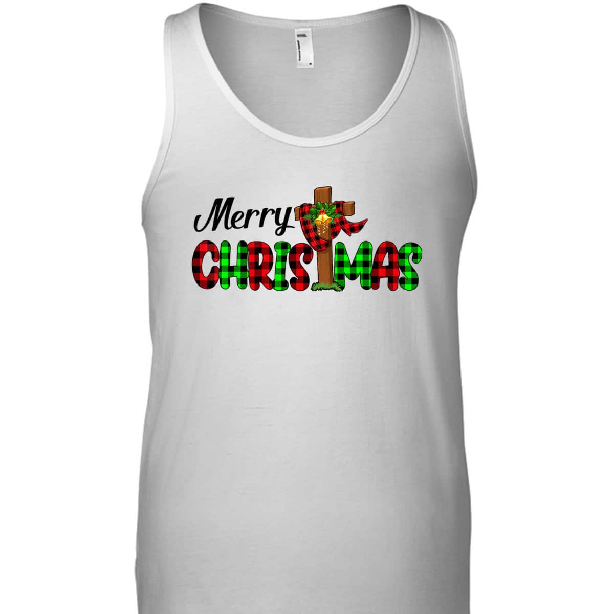 Merry Christmas Cross Christian Plaid Buffalo Xmas Pajama T-Shirt Merry Christmas Cross Christian Plaid Buffalo Xmas Pajama T-Shirt