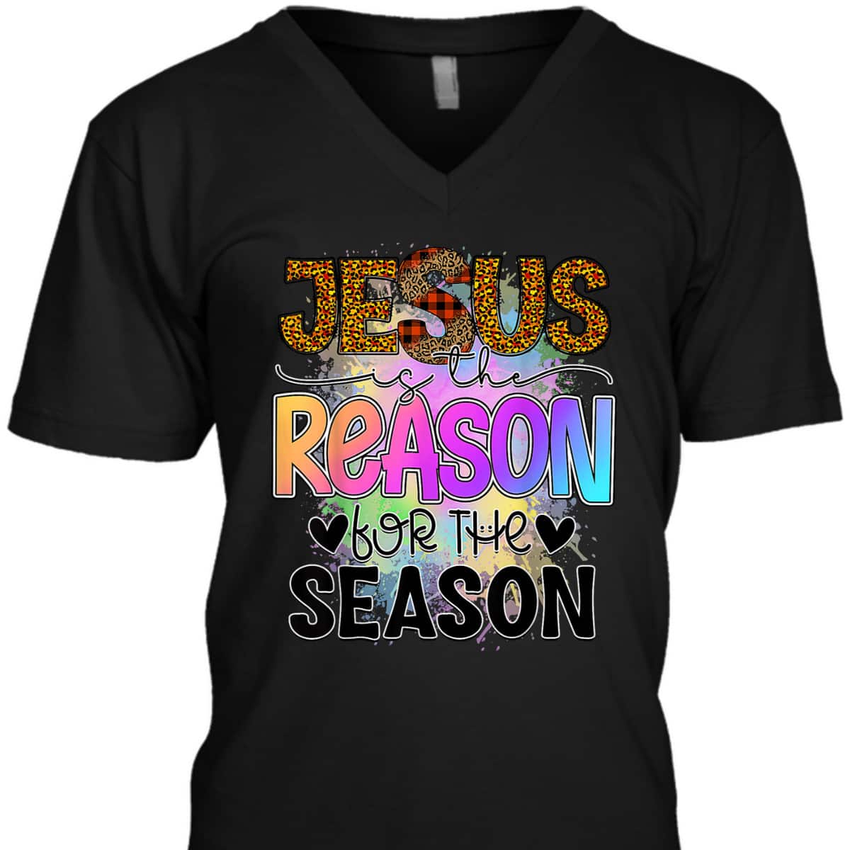 Christmas Christian Jesus The Reason Xmas Holiday Season T-Shirt Christmas Christian Jesus The Reason Xmas Holiday Season T-Shirt