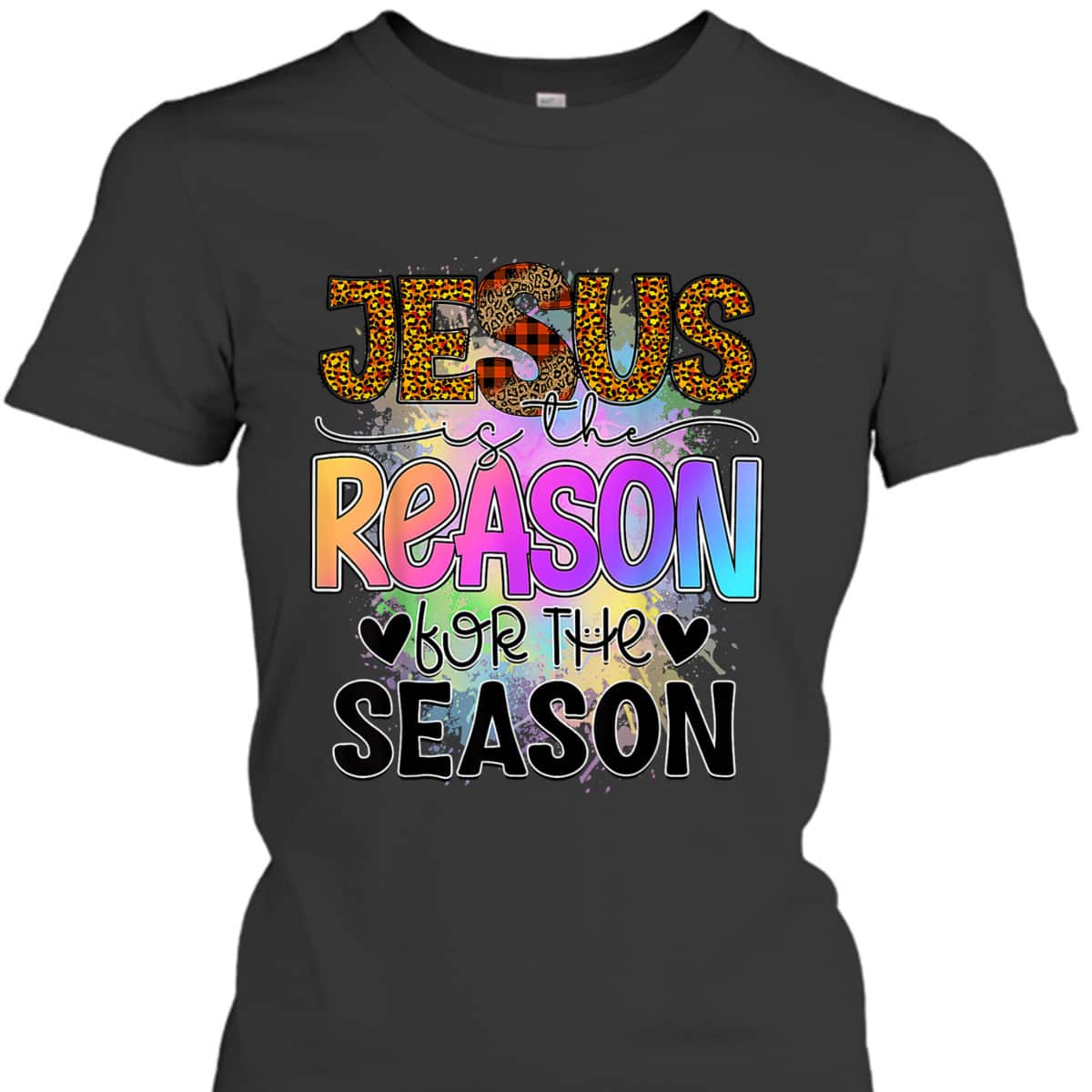 Christmas Christian Jesus The Reason Xmas Holiday Season T-Shirt Christmas Christian Jesus The Reason Xmas Holiday Season T-Shirt