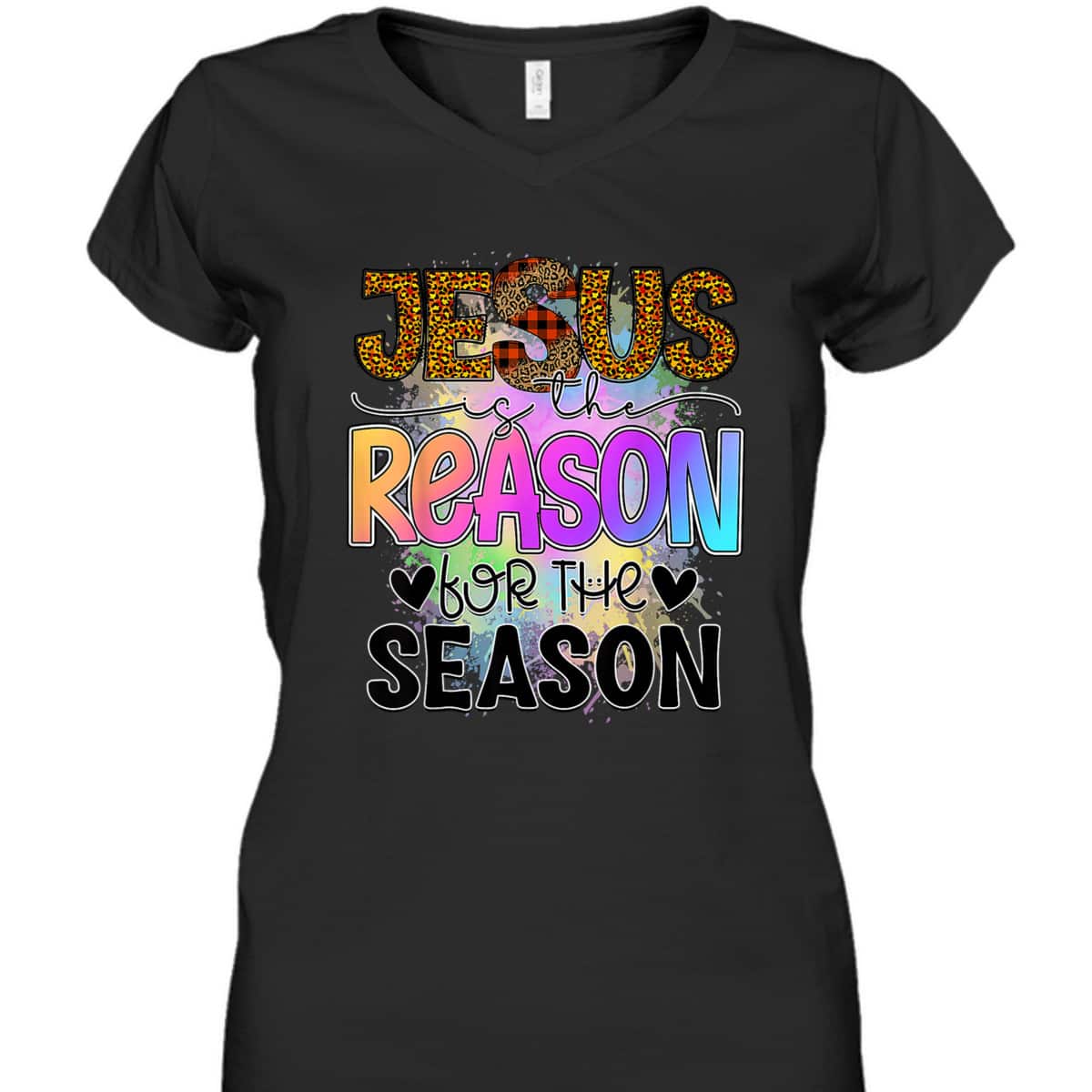 Christmas Christian Jesus The Reason Xmas Holiday Season T-Shirt Christmas Christian Jesus The Reason Xmas Holiday Season T-Shirt