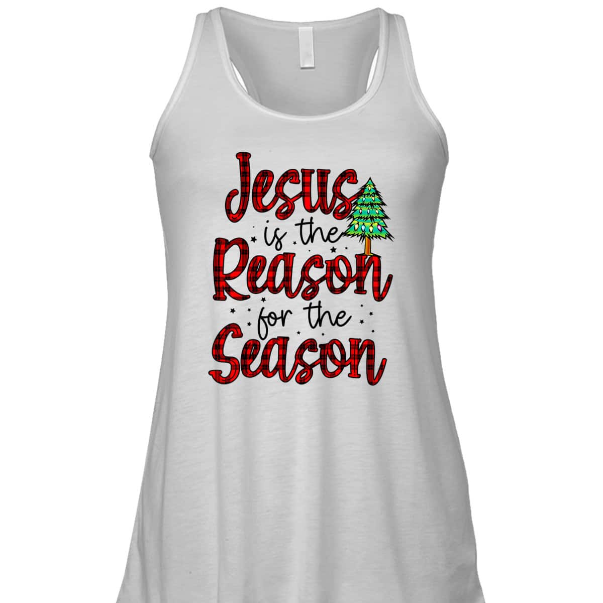 Christian Jesus The Reason Xmas Holiday Season Christmas Tree T-Shirt Christian Jesus The Reason Xmas Holiday Season Christmas Tree T-Shirt
