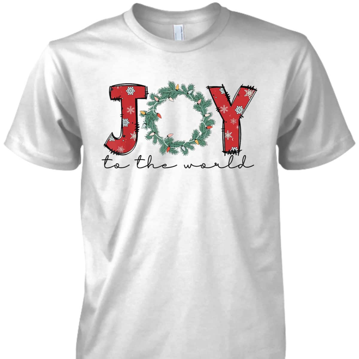 Joy To The World Christian Christmas Jesus Birth Xmas Pajama T-Shirt Joy To The World Christian Christmas Jesus Birth Xmas Pajama T-Shirt