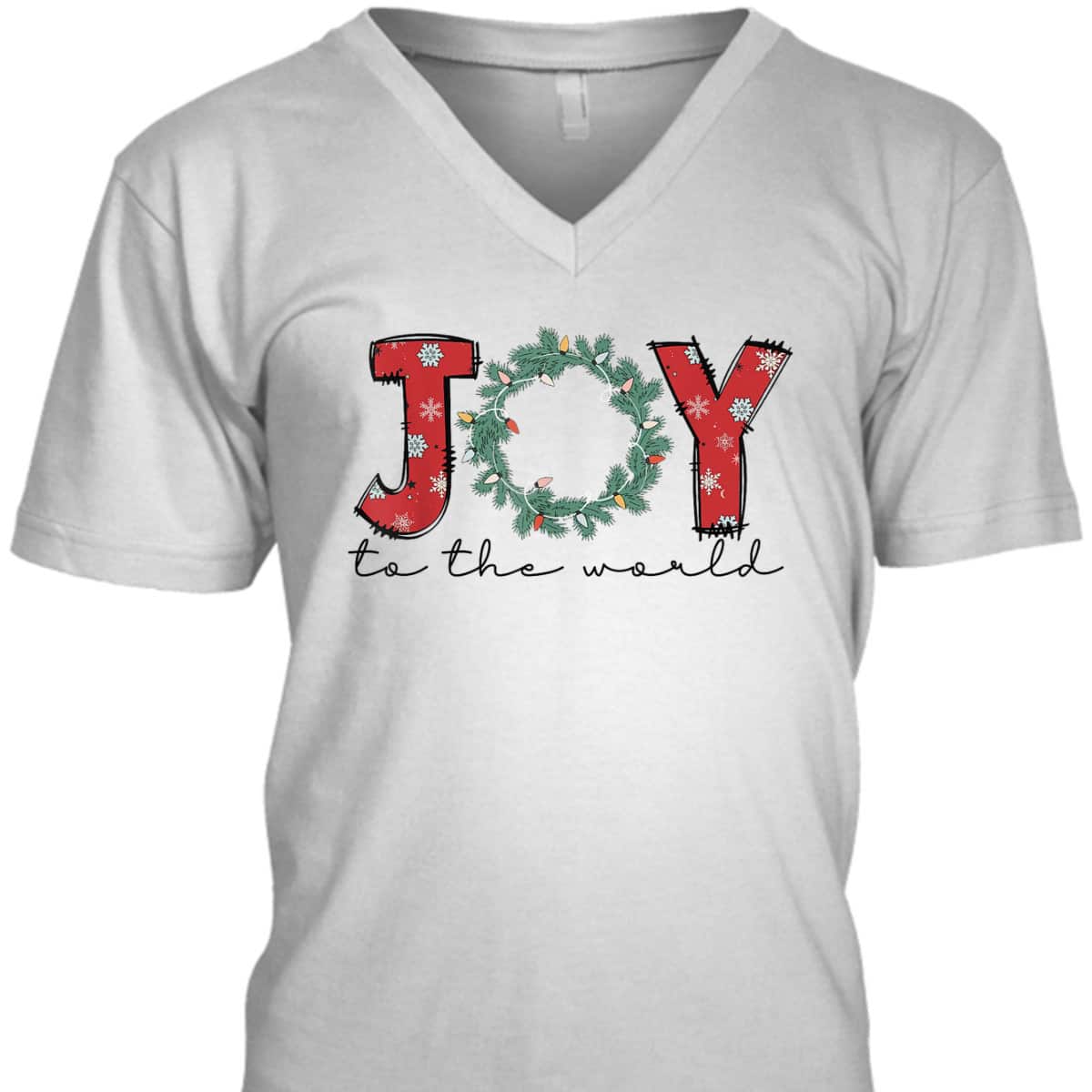 Joy To The World Christian Christmas Jesus Birth Xmas Pajama T-Shirt Joy To The World Christian Christmas Jesus Birth Xmas Pajama T-Shirt