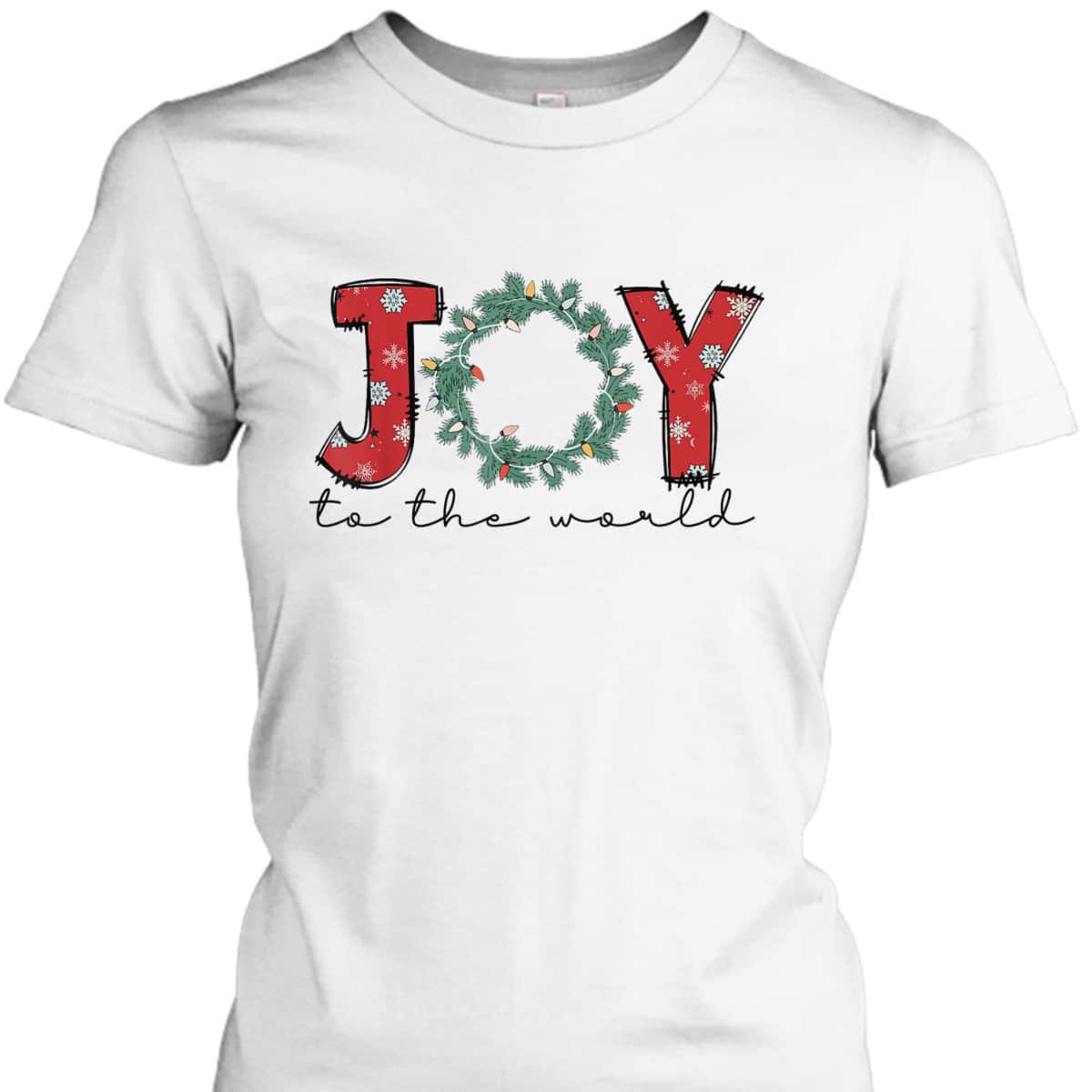 Joy To The World Christian Christmas Jesus Birth Xmas Pajama T-Shirt Joy To The World Christian Christmas Jesus Birth Xmas Pajama T-Shirt