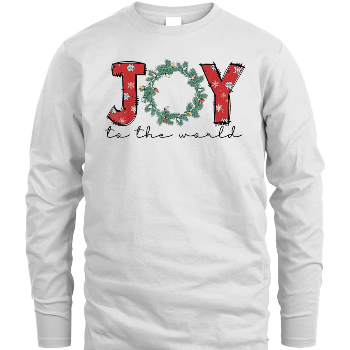 Joy To The World Christian Christmas Jesus Birth Xmas Pajama T-Shirt Joy To The World Christian Christmas Jesus Birth Xmas Pajama T-Shirt
