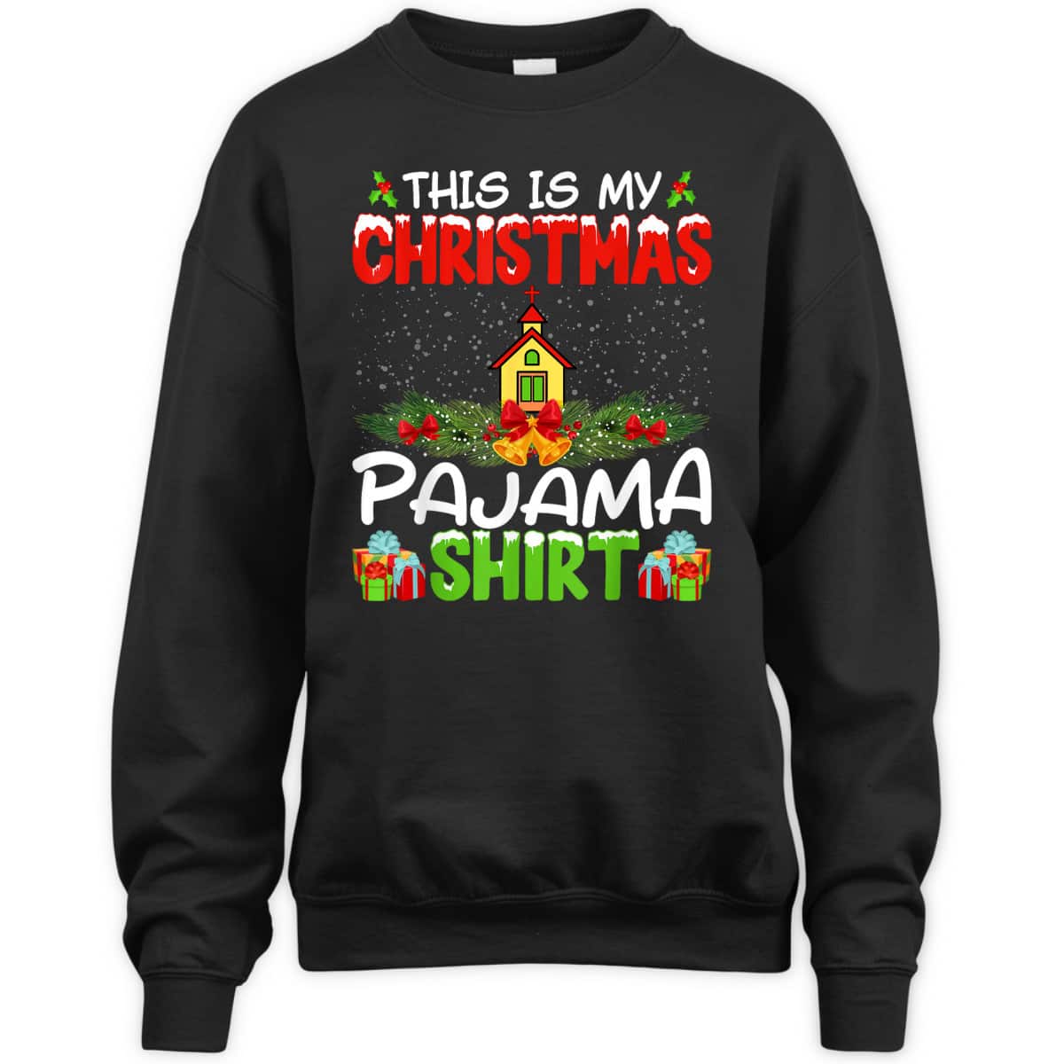 Pastor Christian Church Xmas Pajama Christmas Holiday T-Shirt Pastor Christian Church Xmas Pajama Christmas Holiday T-Shirt