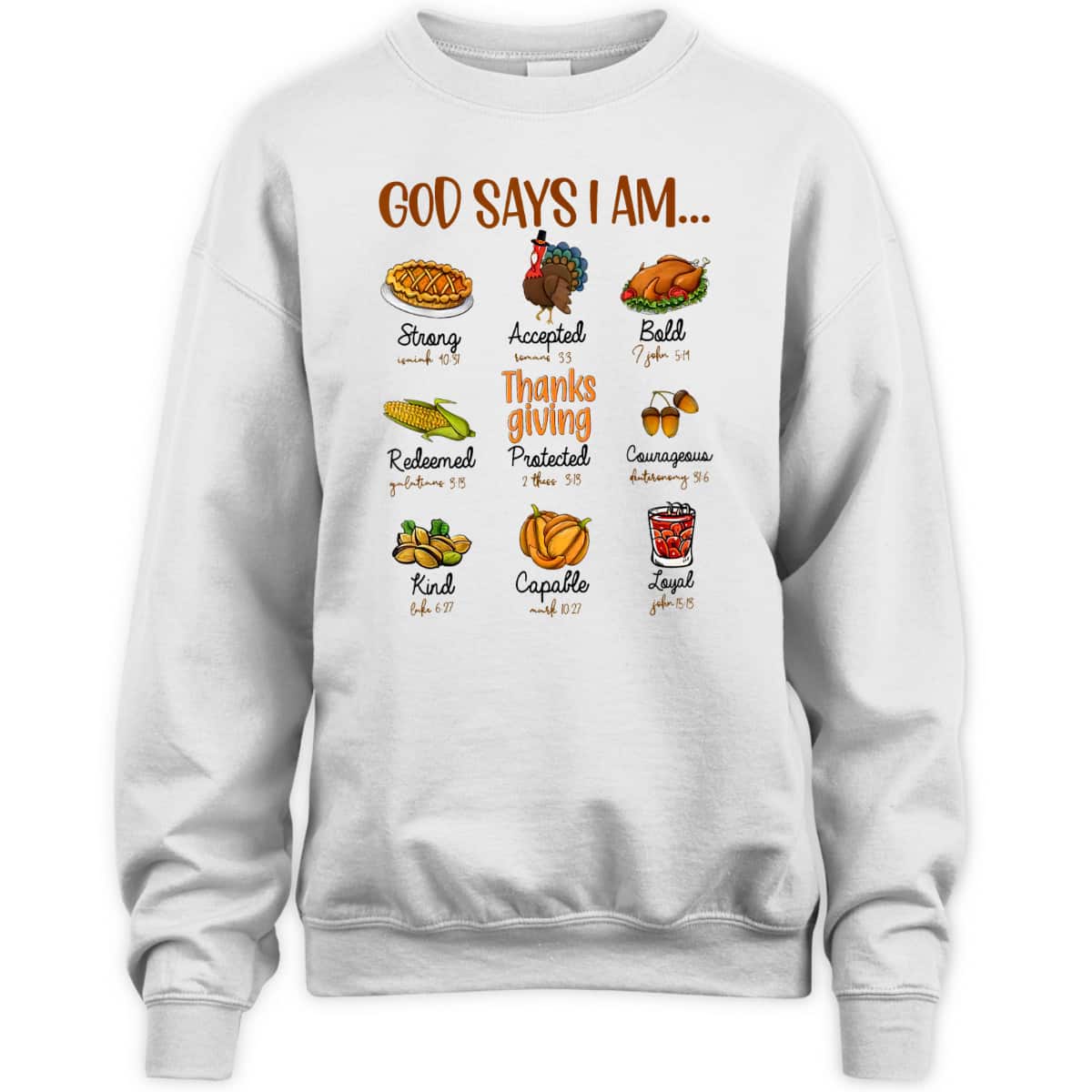 Thanksgiving God Says I Am Thanksgiving Bible Christian T-Shirt Thanksgiving God Says I Am Thanksgiving Bible Christian T-Shirt