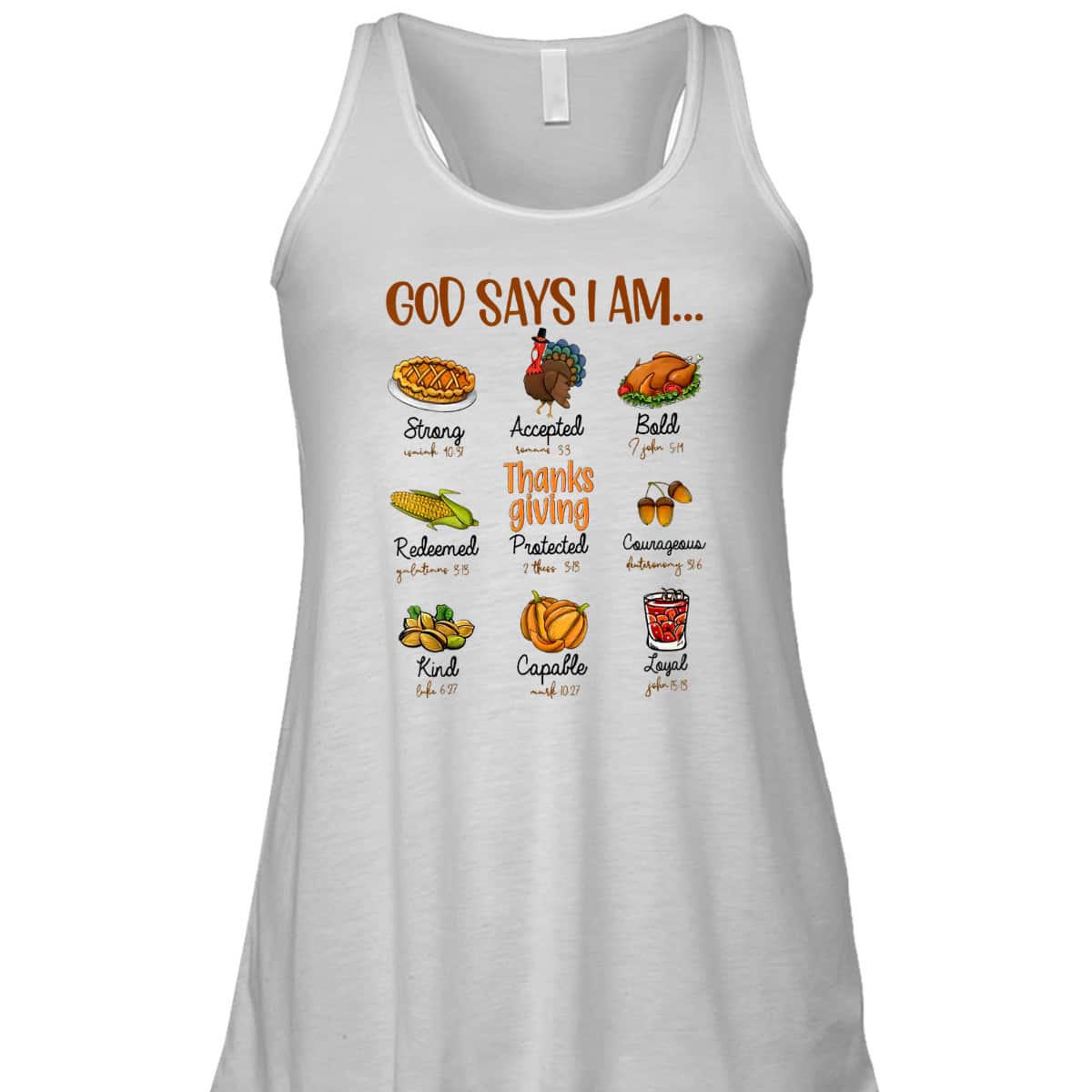 Thanksgiving God Says I Am Thanksgiving Bible Christian T-Shirt Thanksgiving God Says I Am Thanksgiving Bible Christian T-Shirt