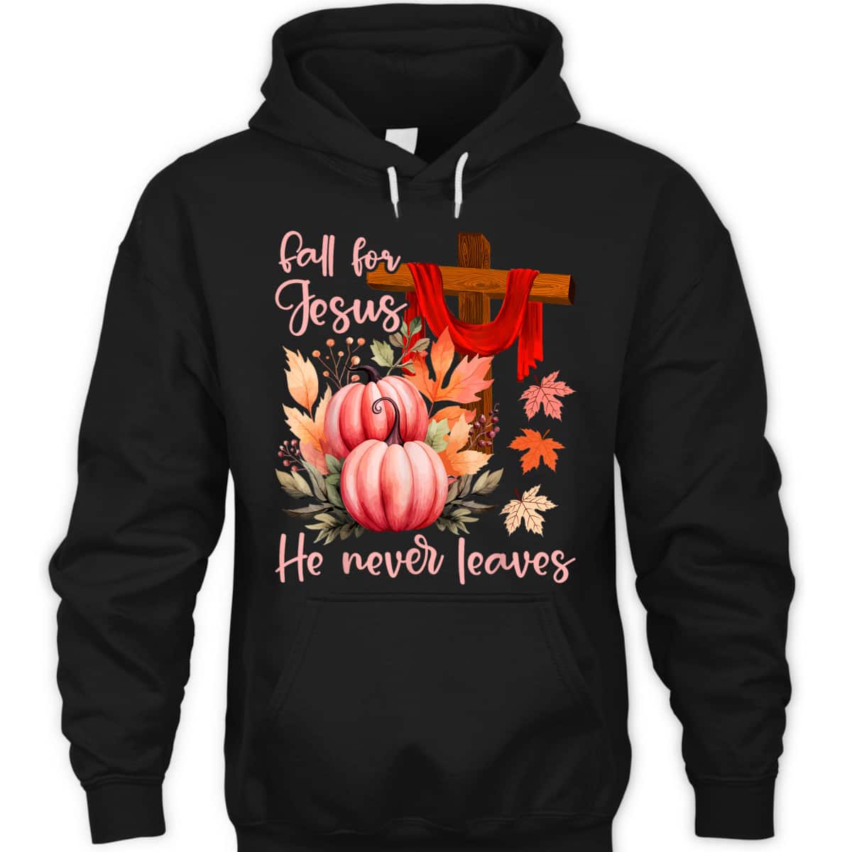 Fall For Jesus Christian Bible Verse Thanksgiving Halloween Day T-Shirt Fall For Jesus Christian Bible Verse Thanksgiving Halloween Day T-Shirt