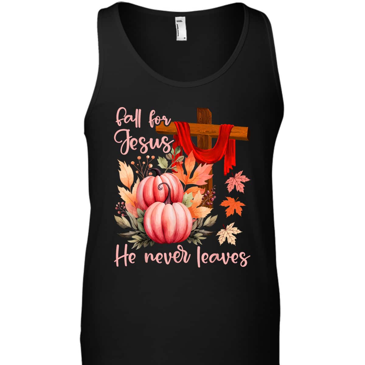 Fall For Jesus Christian Bible Verse Thanksgiving Halloween Day T-Shirt Fall For Jesus Christian Bible Verse Thanksgiving Halloween Day T-Shirt