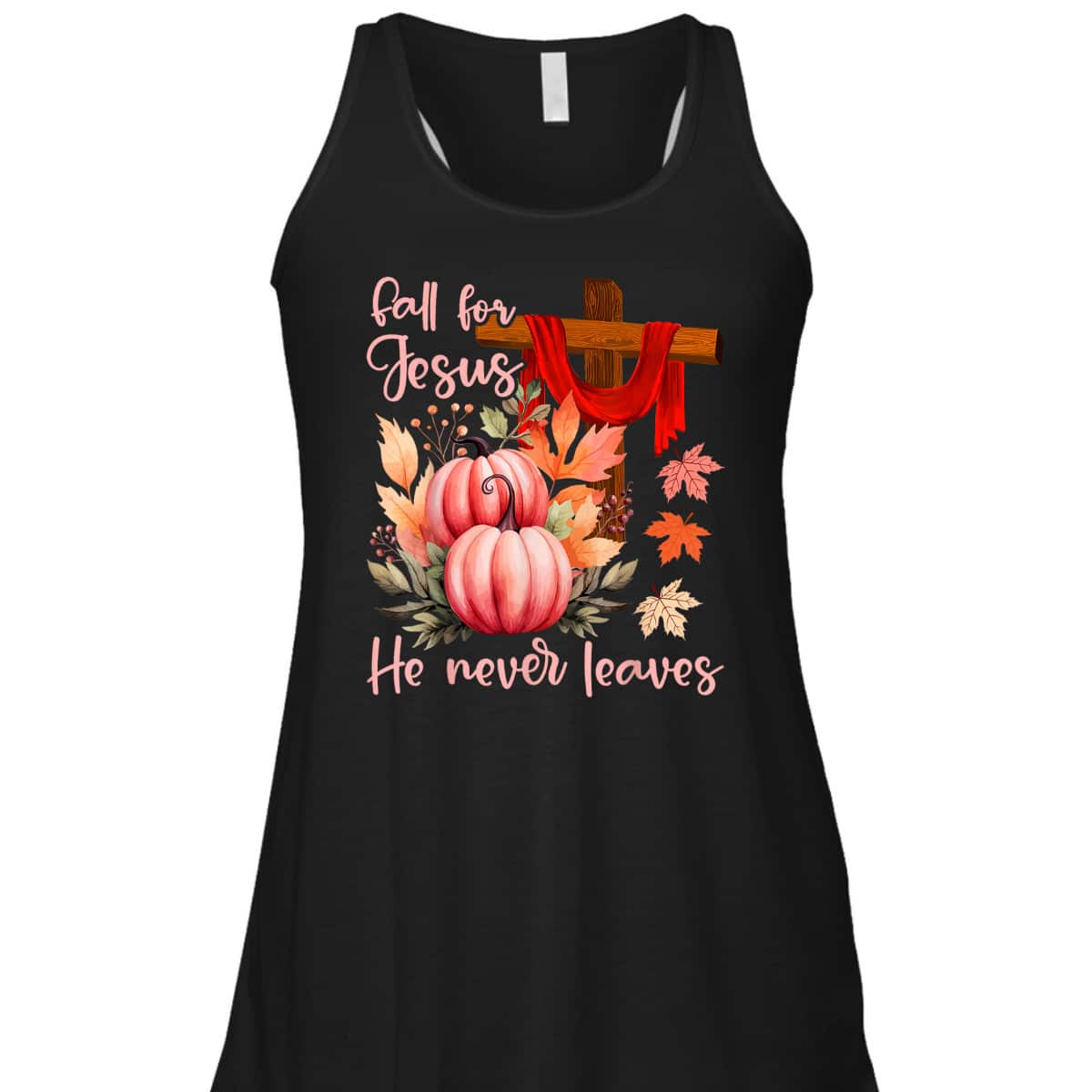 Fall For Jesus Christian Bible Verse Thanksgiving Halloween Day T-Shirt Fall For Jesus Christian Bible Verse Thanksgiving Halloween Day T-Shirt