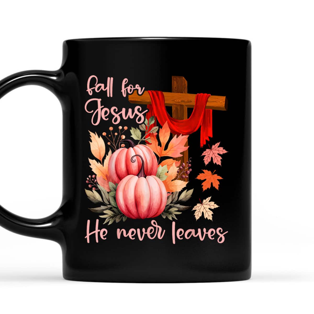 Fall For Jesus Christian Bible Verse Thanksgiving Halloween Day T-Shirt Fall For Jesus Christian Bible Verse Thanksgiving Halloween Day T-Shirt
