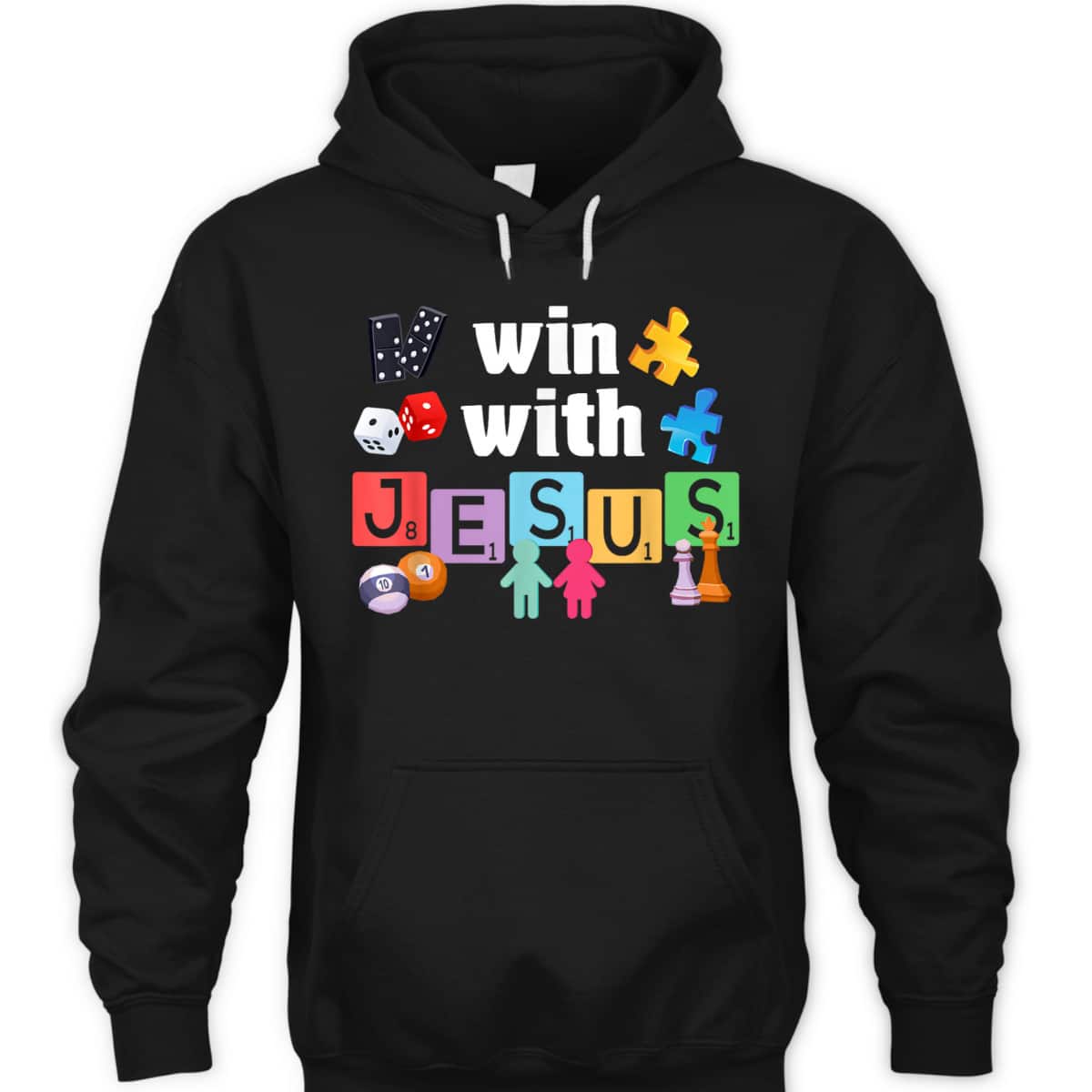 Win With Jesus VBS Christian Vacation Bible School Christian T-Shirt Win With Jesus VBS Christian Vacation Bible School Christian T-Shirt