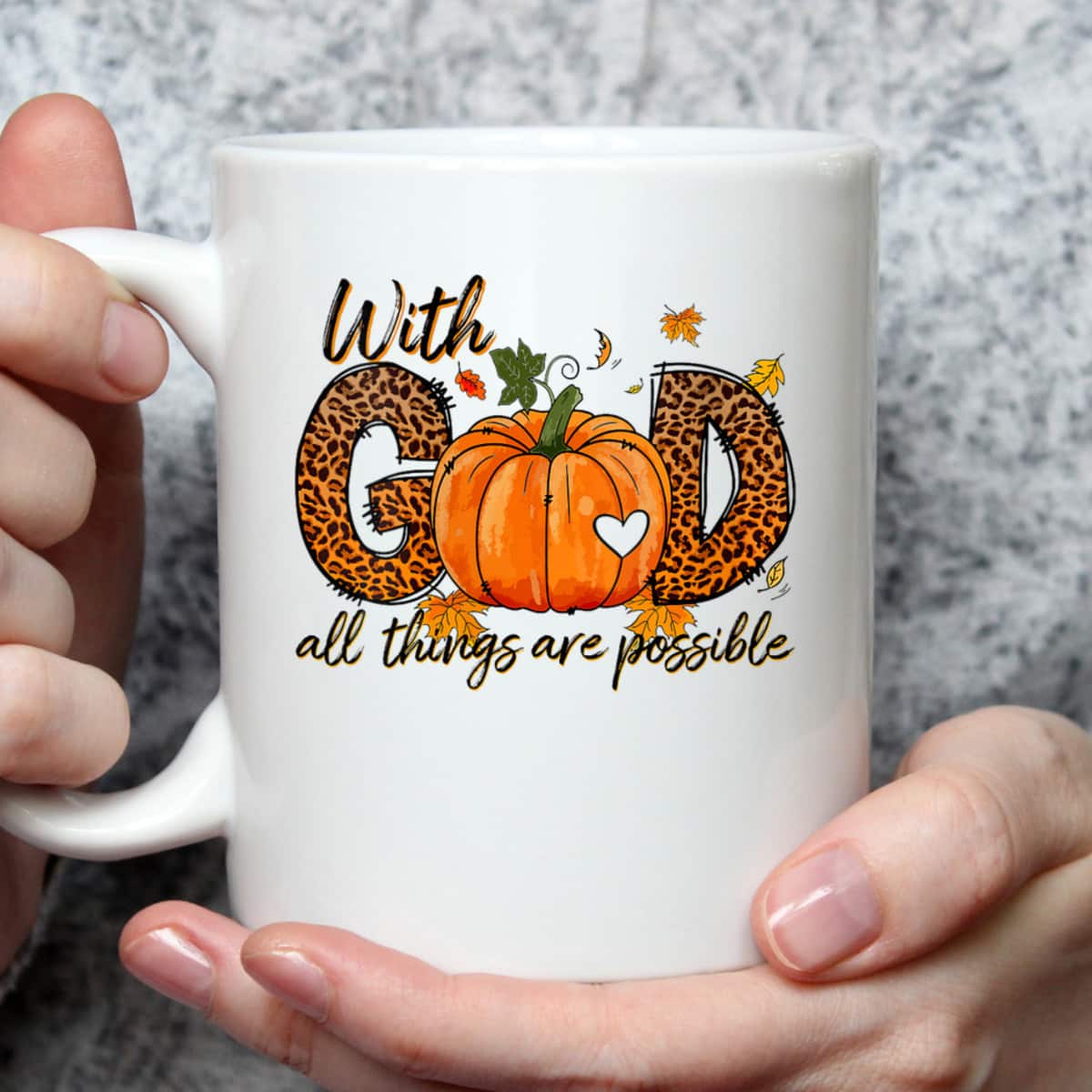With God All Things Are Possible Christian Thanksgiving T-Shirt With God All Things Are Possible Christian Thanksgiving T-Shirt