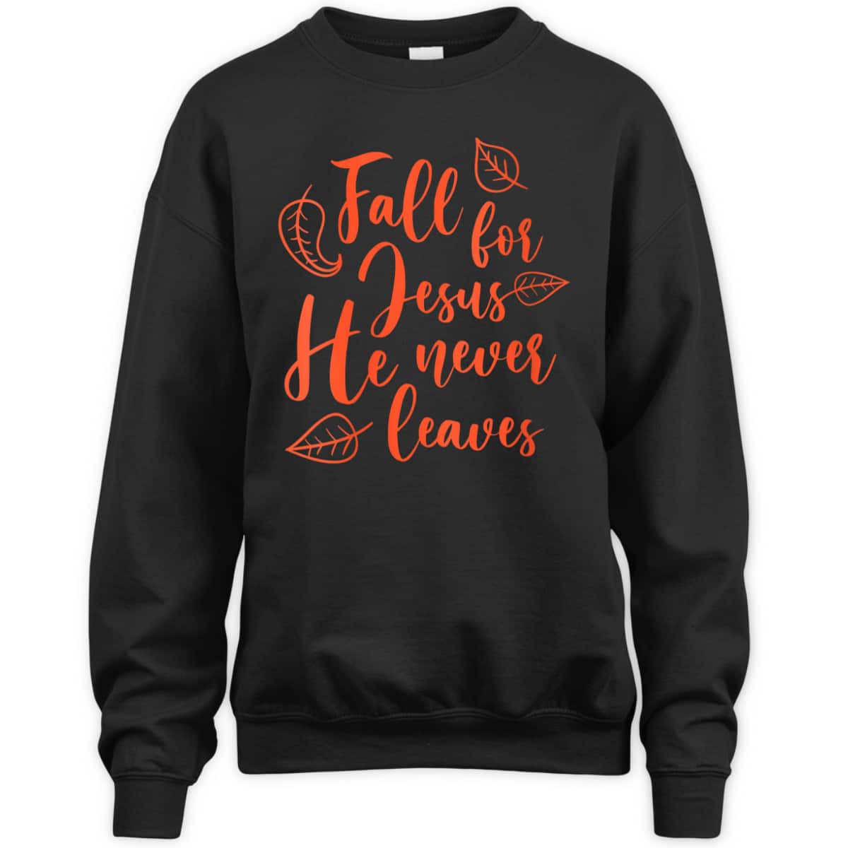 Christian Fall For Jesus He Never Leaves Halloween T-Shirt Thanksgiving Dinner Christian Fall For Jesus He Never Leaves Halloween T-Shirt Thanksgiving Dinner