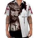Jesus Is My God My Life All My Everything Christian Cross Hawaiian Shirt