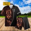 Customize Personalized Jesus Is My God My King My Everything Custom Name Religious Christian Hawaiian Shirt Customize Personalized Jesus Is My God My King My Everything Custom Name Religious Christian Hawaiian Shirt
