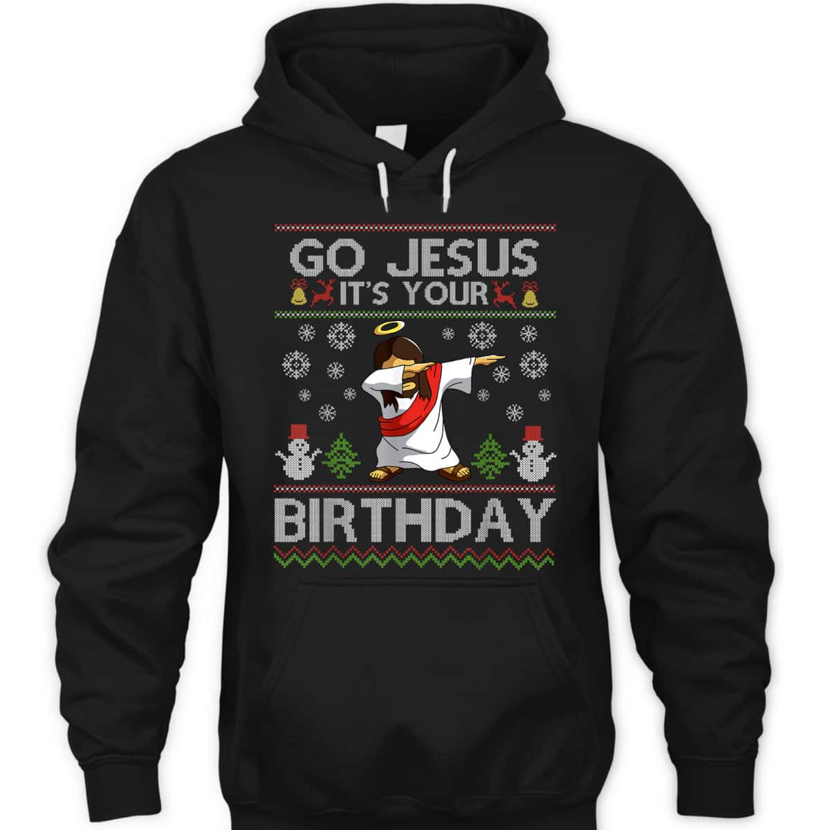 Christian Go Jesus It's Your Birthday Dabbing Christmas T-Shirt Christian Go Jesus It's Your Birthday Dabbing Christmas T-Shirt