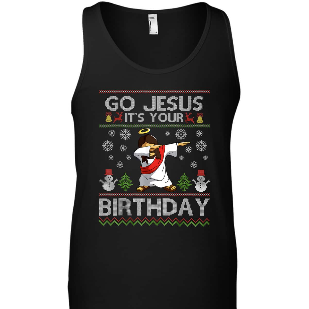 Christian Go Jesus It's Your Birthday Dabbing Christmas T-Shirt Christian Go Jesus It's Your Birthday Dabbing Christmas T-Shirt
