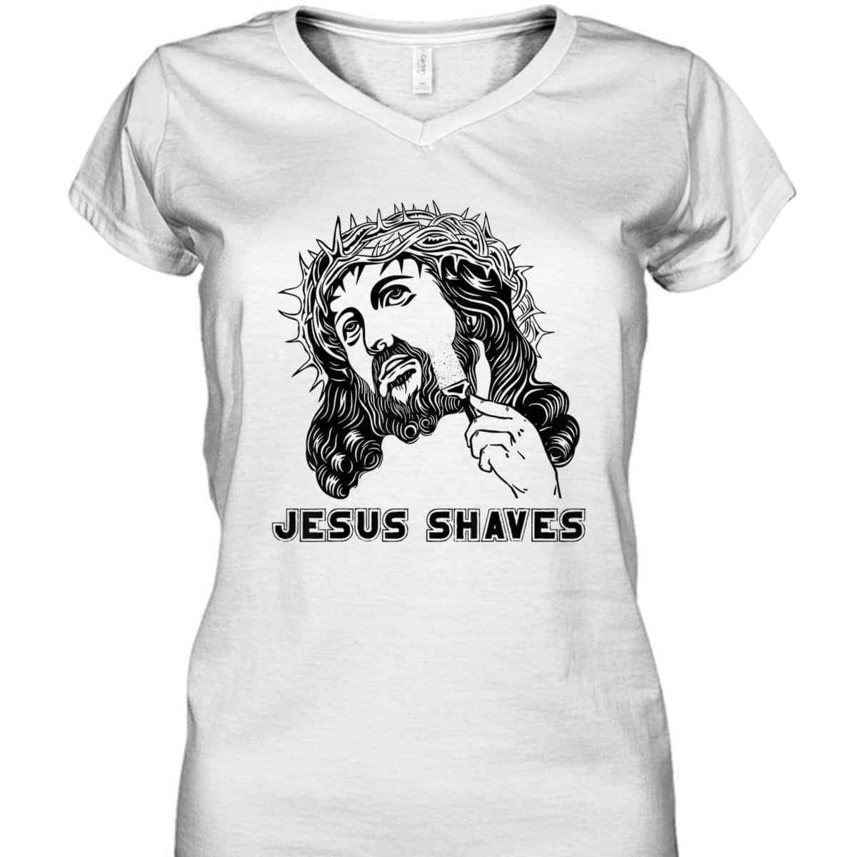 Jesus Shave God Bible Cross Faith Funny Christian T-Shirt Jesus Shave God Bible Cross Faith Funny Christian T-Shirt