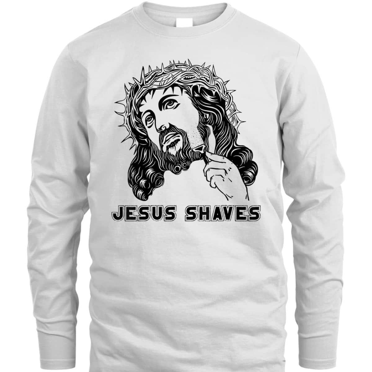 Jesus Shave God Bible Cross Faith Funny Christian T-Shirt Jesus Shave God Bible Cross Faith Funny Christian T-Shirt