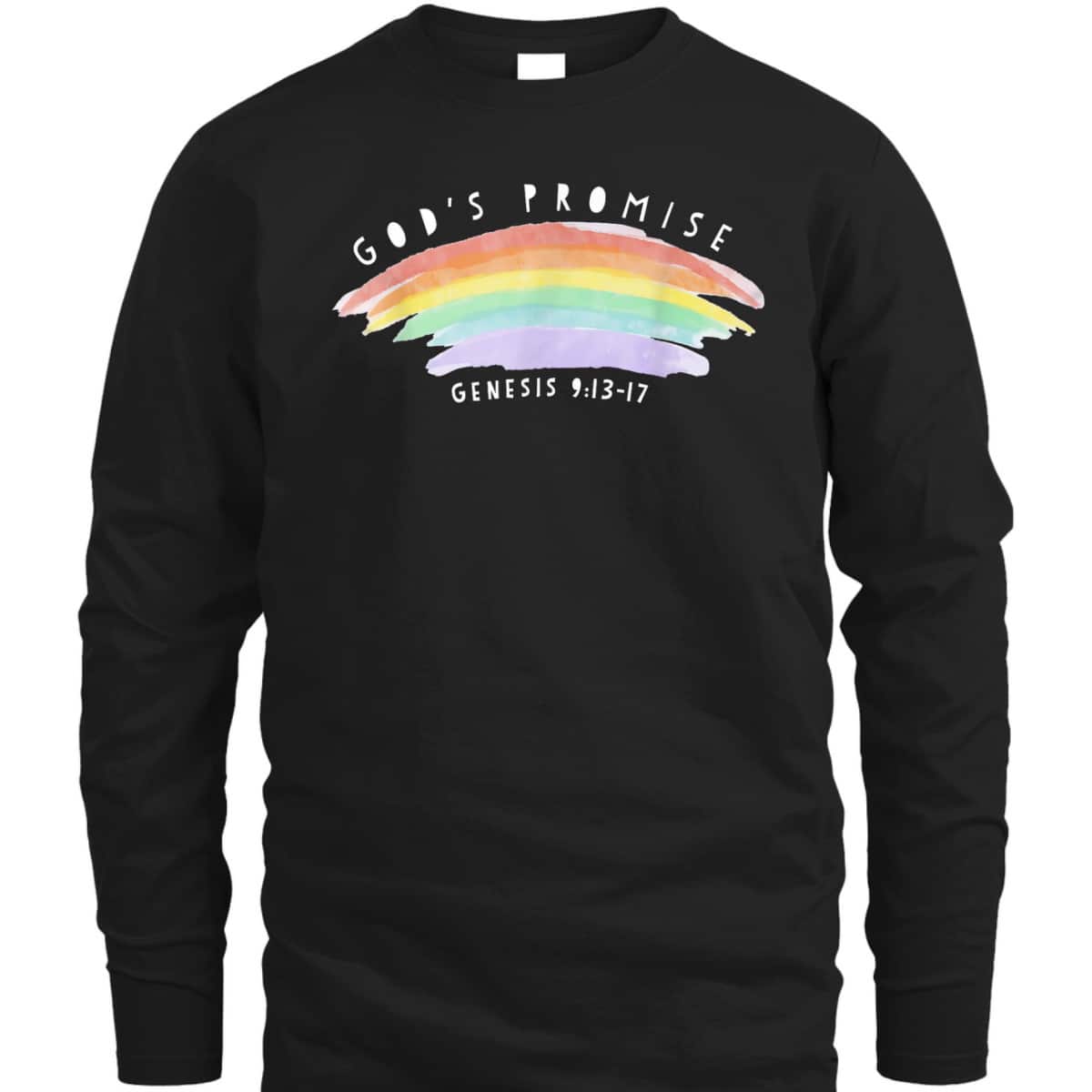 God’s Covenant Genesis 9:13 Christian Rainbow Jesus Christ Bible Verse T-Shirt God’s Covenant Genesis 9:13 Christian Rainbow Jesus Christ Bible Verse T-Shirt