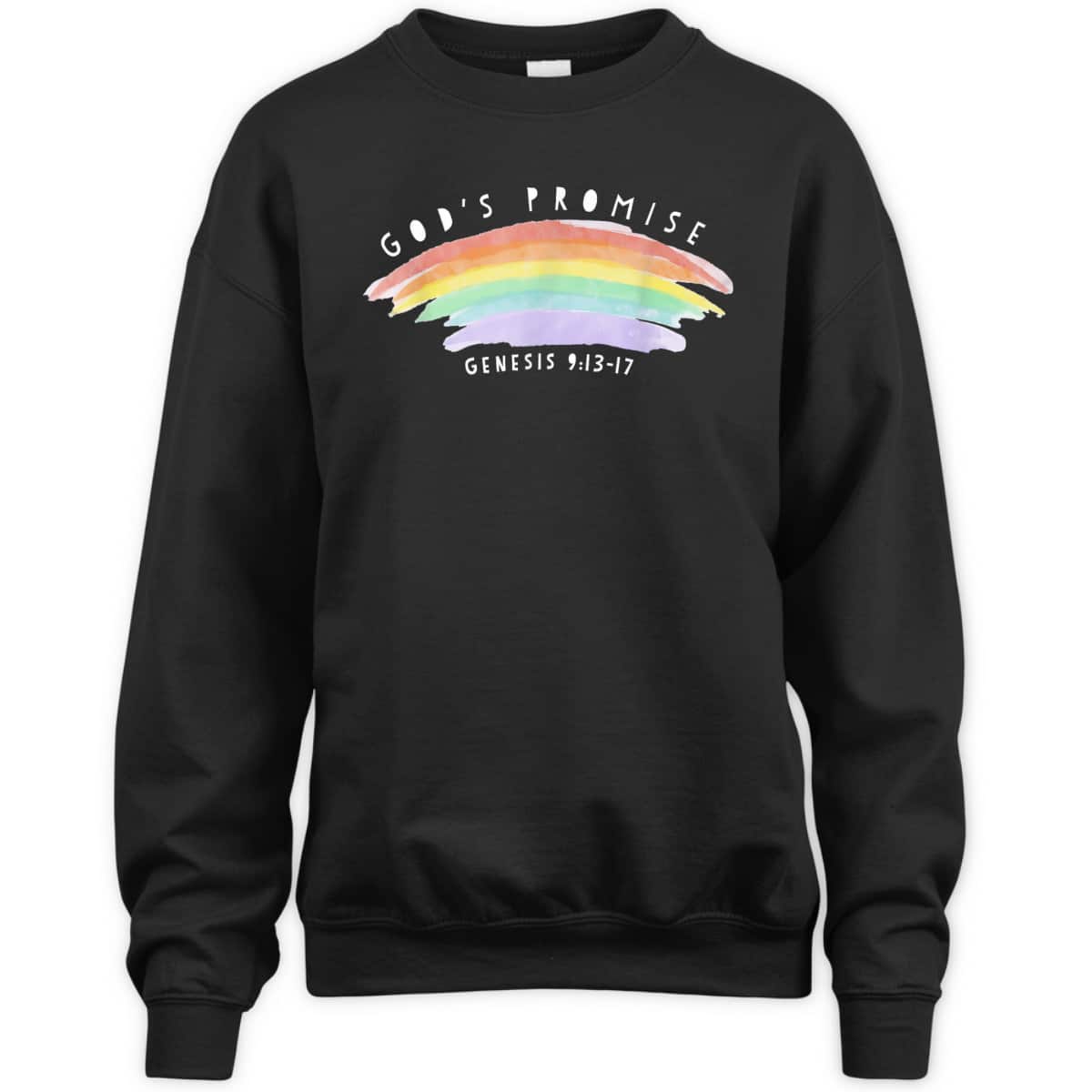 God’s Covenant Genesis 9:13 Christian Rainbow Jesus Christ Bible Verse T-Shirt God’s Covenant Genesis 9:13 Christian Rainbow Jesus Christ Bible Verse T-Shirt