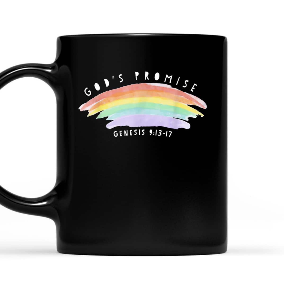 God’s Covenant Genesis 9:13 Christian Rainbow Jesus Christ Bible Verse T-Shirt God’s Covenant Genesis 9:13 Christian Rainbow Jesus Christ Bible Verse T-Shirt