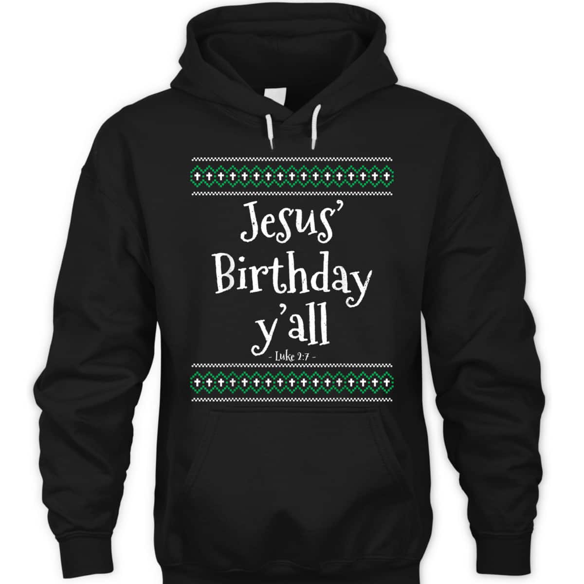 Christmas Bible Verse Luke 2:7 Jesus Birthday Y'all T-Shirt