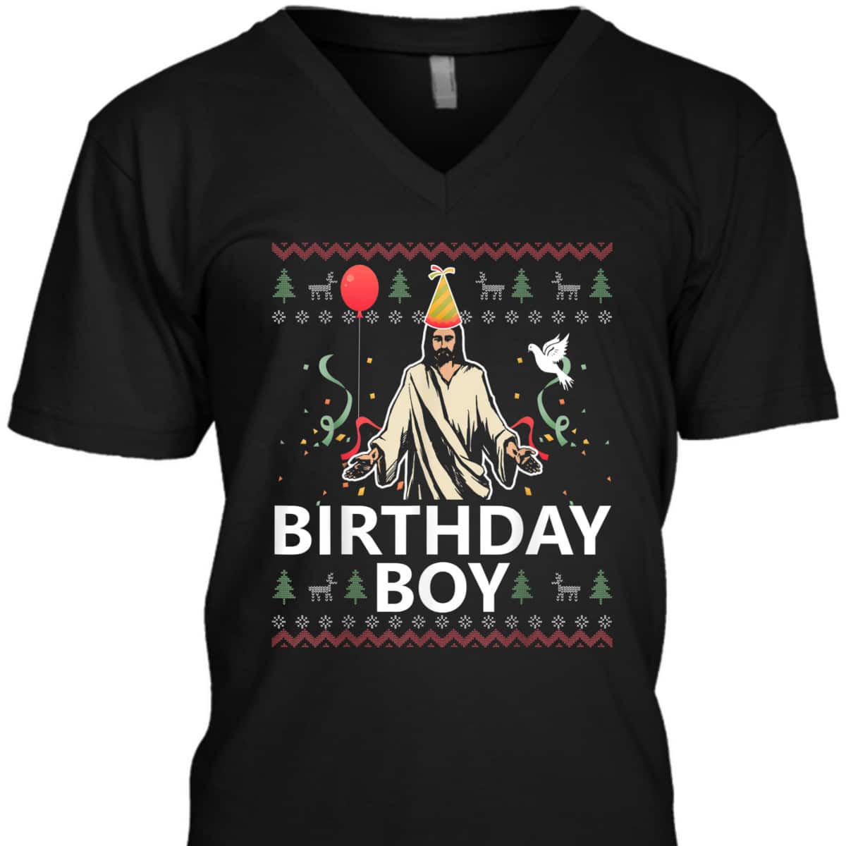 Birthday Boy Jesus Christ Christmas Funny Jesus Xmas T-Shirt Birthday Boy Jesus Christ Christmas Funny Jesus Xmas T-Shirt