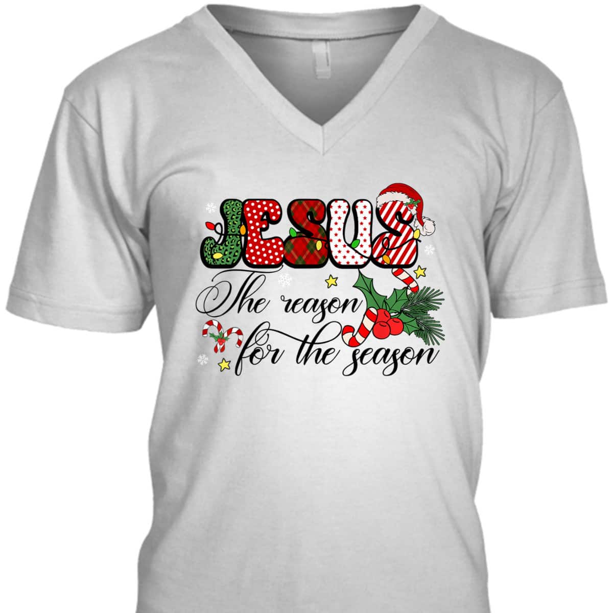 Christmas Xmas T-Shirt Jesus Is The Reason For The Season Christian Christmas Xmas T-Shirt Jesus Is The Reason For The Season Christian