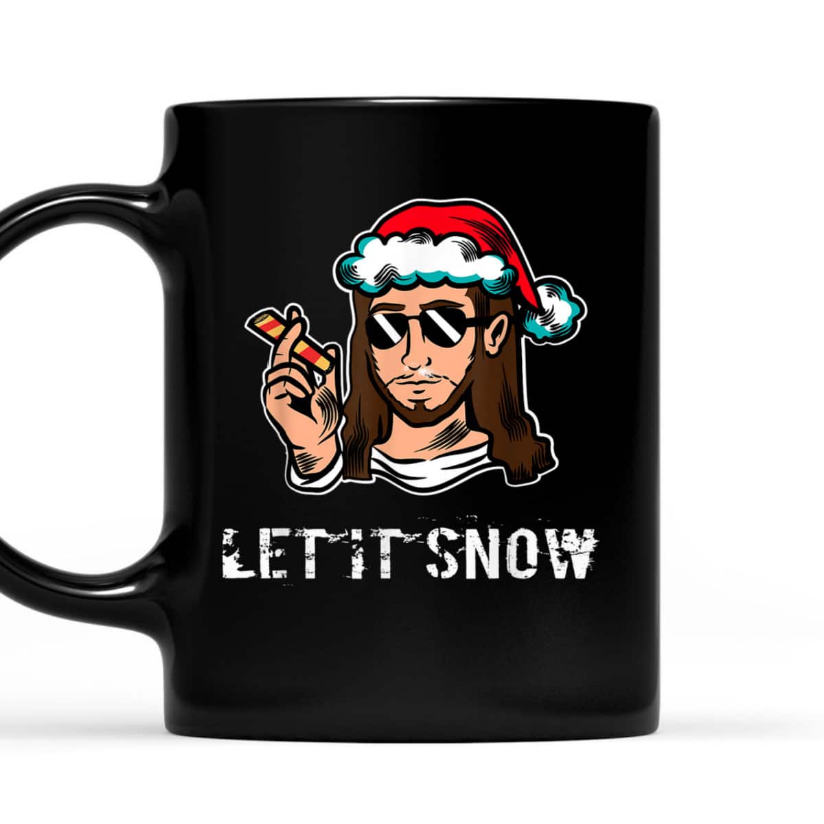 Let It Snow Funny Jesus Christian Xmas T-Shirt Let It Snow Funny Jesus Christian Xmas T-Shirt