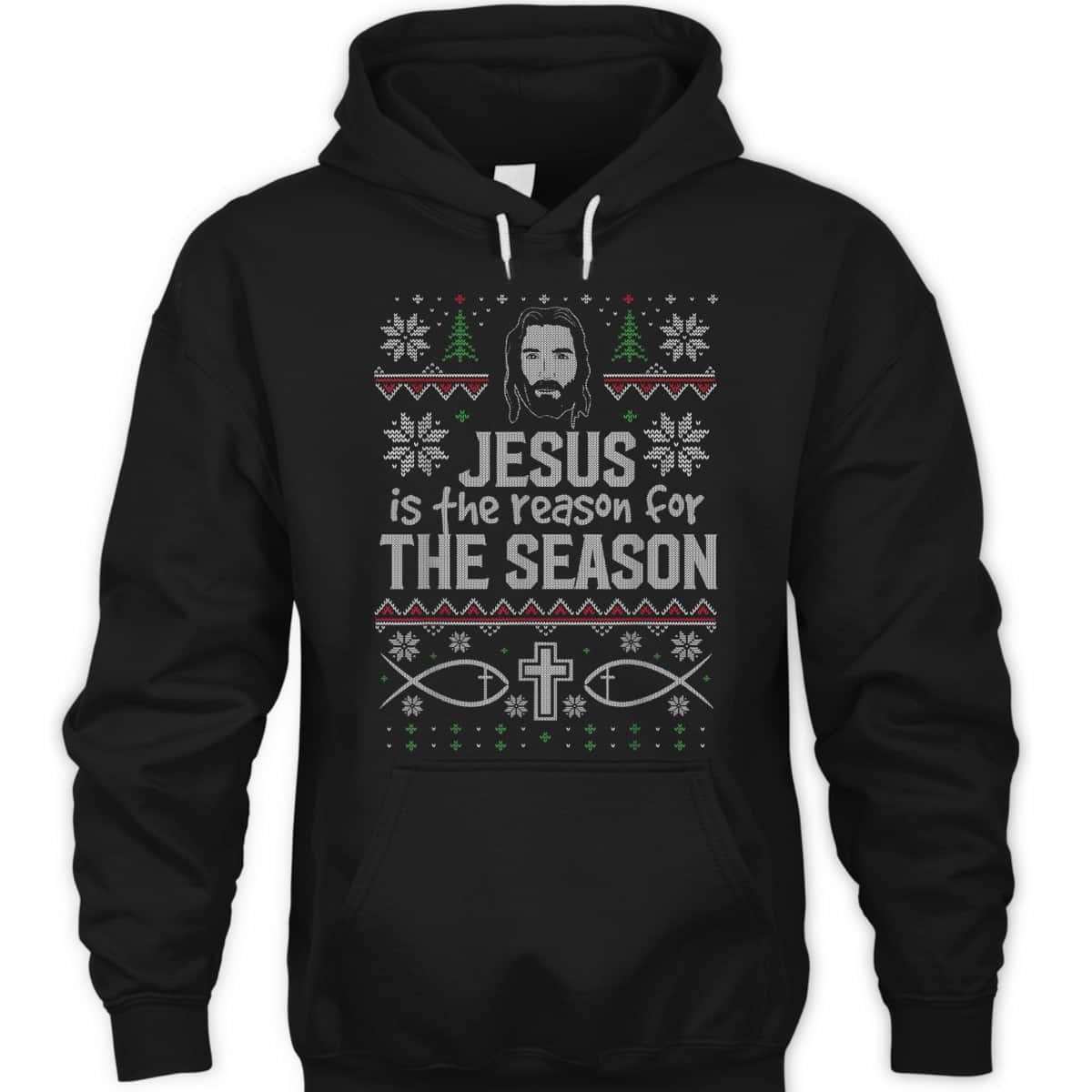 Jesus Is The Reason For The Season Christmas Xmas Religious T-Shirt Jesus Is The Reason For The Season Christmas Xmas Religious T-Shirt