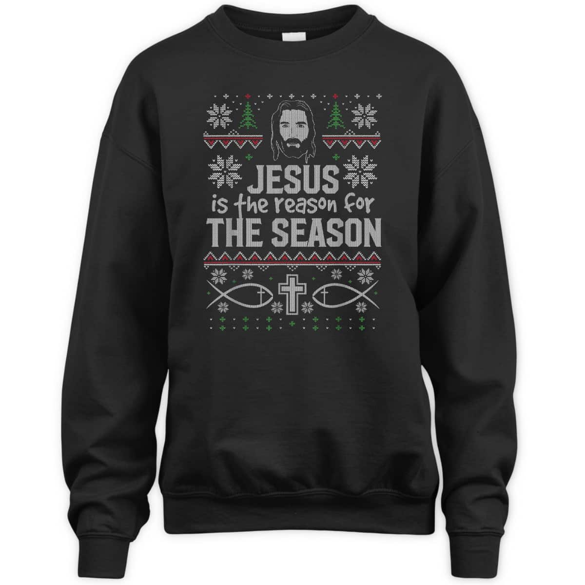 Jesus Is The Reason For The Season Christmas Xmas Religious T-Shirt Jesus Is The Reason For The Season Christmas Xmas Religious T-Shirt
