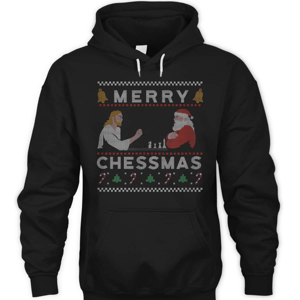 Jesus And Santa Playing Chess Merry Chessmas Christmas Chess T-Shirt Jesus And Santa Playing Chess Merry Chessmas Christmas Chess T-Shirt
