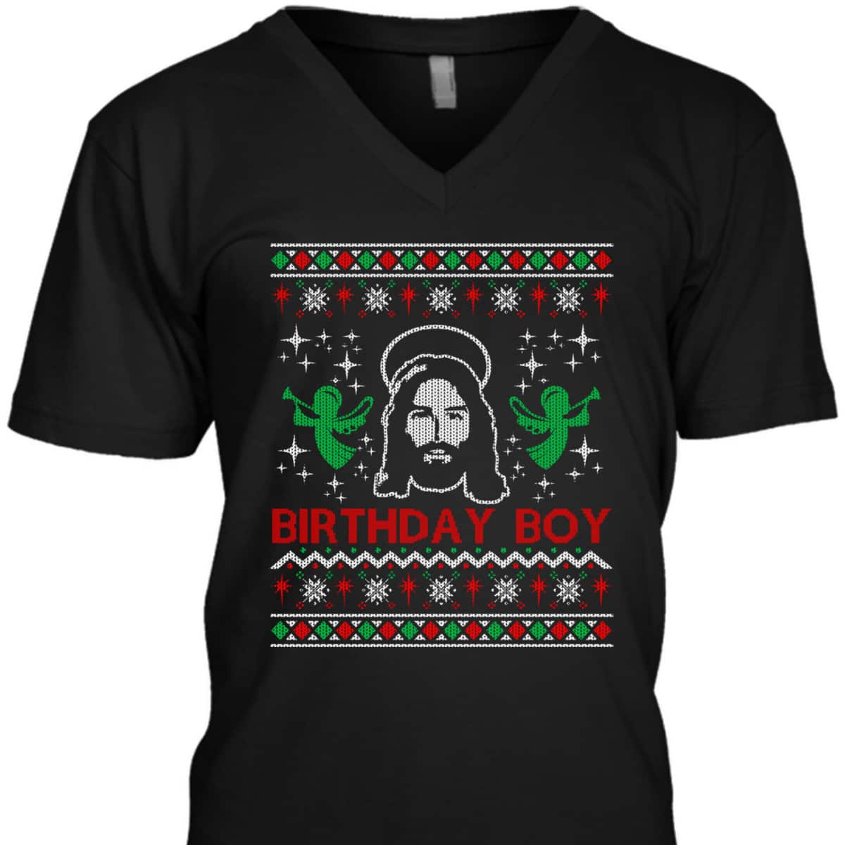 Jesus Birthday Boy Ugly Christmas Holiday Xmas T-Shirt Jesus Birthday Boy Ugly Christmas Holiday Xmas T-Shirt