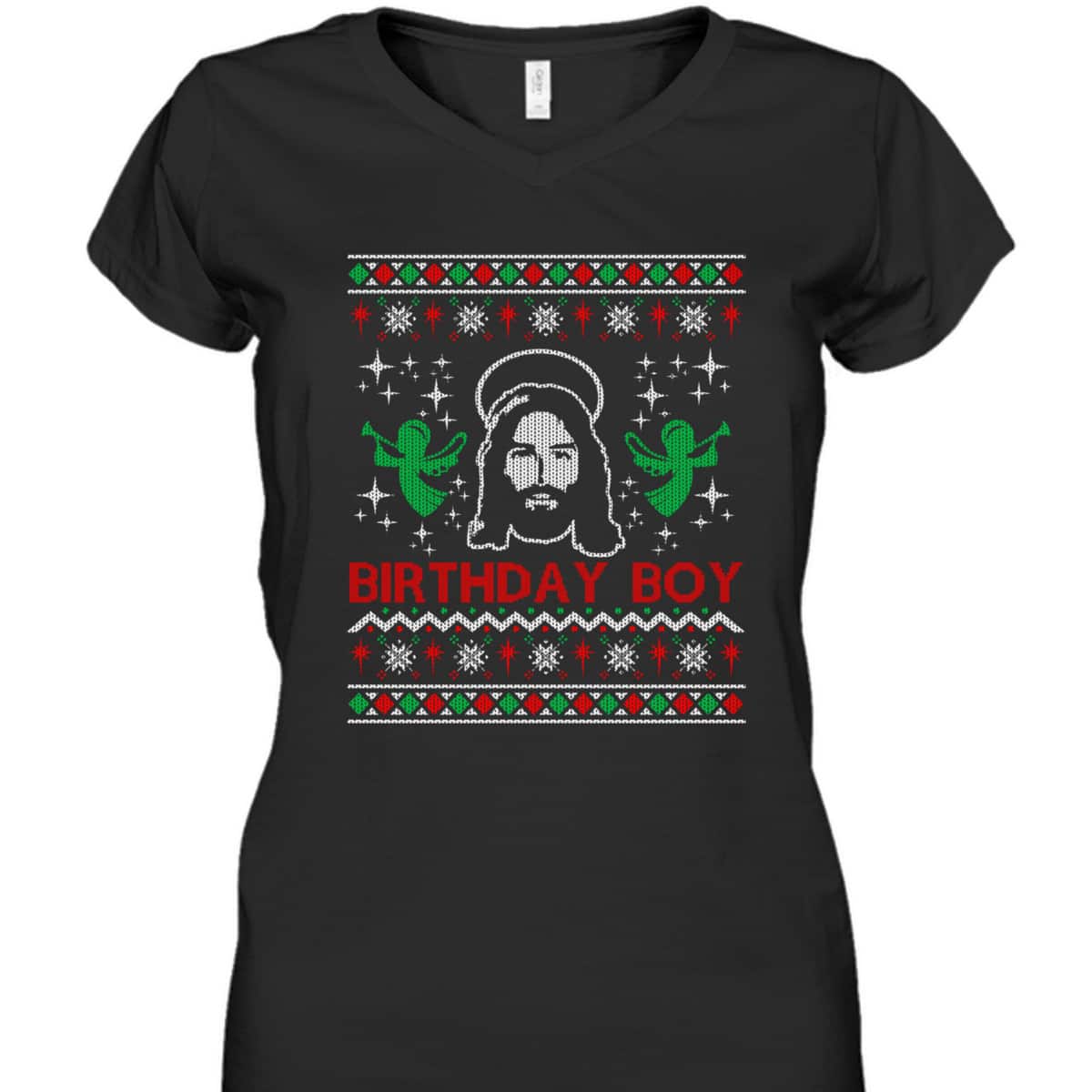 Jesus Birthday Boy Ugly Christmas Holiday Xmas T-Shirt Jesus Birthday Boy Ugly Christmas Holiday Xmas T-Shirt