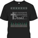 My Favorite Christmas Light Is Jesus Christian Bible Verse T-Shirt My Favorite Christmas Light Is Jesus Christian Bible Verse T-Shirt