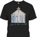 Nativity Christmas Christian Jesus Joy The World Faith T-Shirt Nativity Christmas Christian Jesus Joy The World Faith T-Shirt