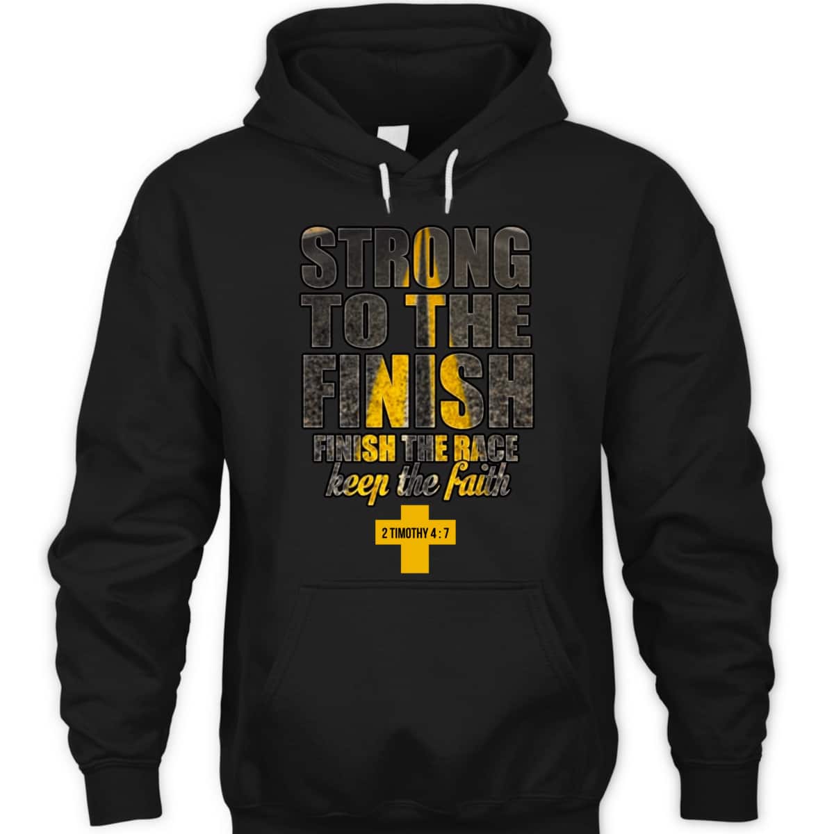 Finish The Race Keep The Faith Christian Faith T-Shirt For Believers