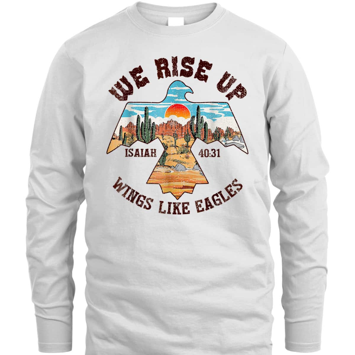 Bible Verse We Rise Up Wings Like Eagles Faith Jesus T-Shirt Bible Verse We Rise Up Wings Like Eagles Faith Jesus T-Shirt