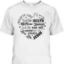 Believe Like Mary And Love Like Jesus Christian Christmas T-Shirt Believe Like Mary And Love Like Jesus Christian Christmas T-Shirt