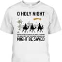 Christmas Christian Bible Verse Holy Night Nativity Jesus T-Shirt Christmas Christian Bible Verse Holy Night Nativity Jesus T-Shirt
