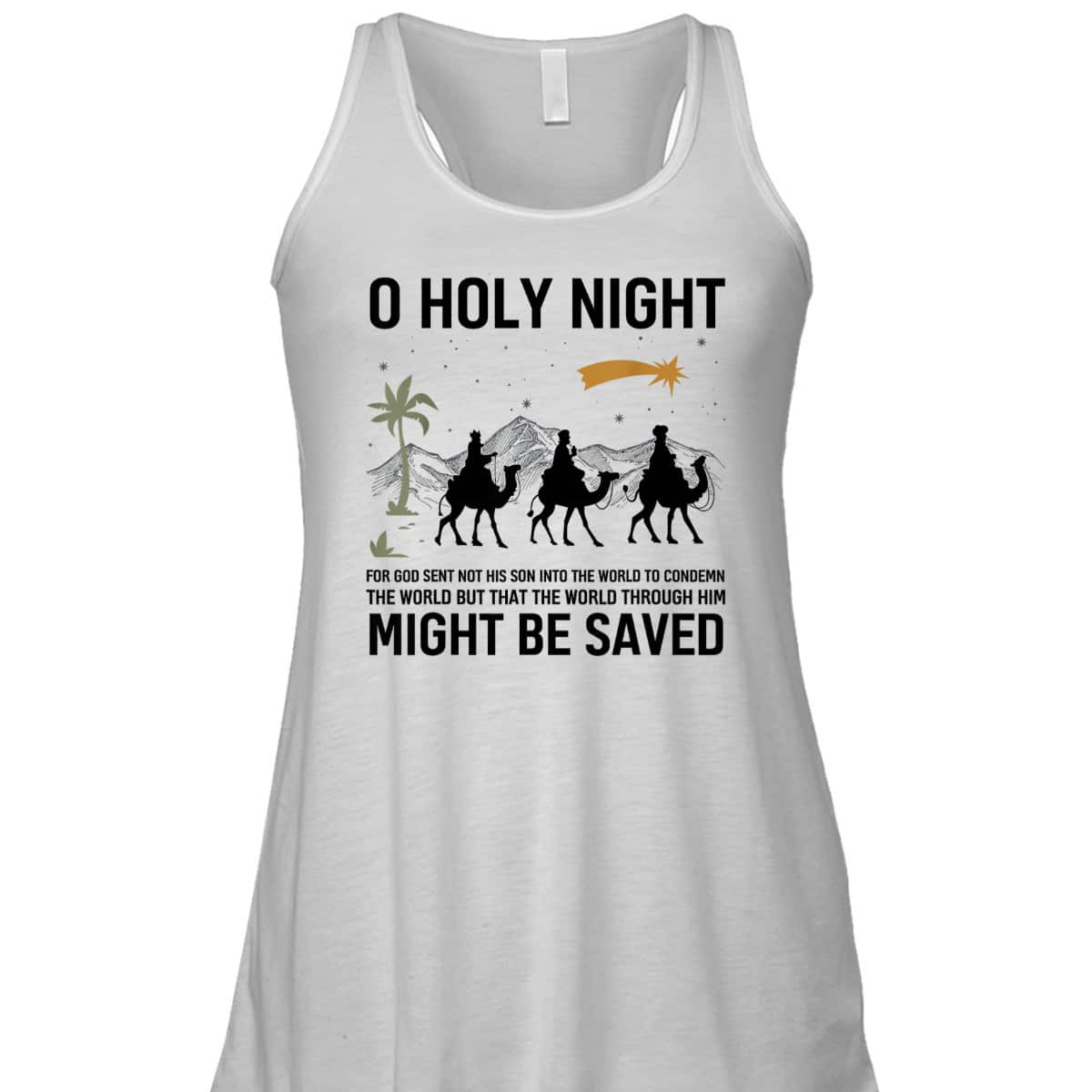 Christmas Christian Bible Verse Holy Night Nativity Jesus T-Shirt Christmas Christian Bible Verse Holy Night Nativity Jesus T-Shirt