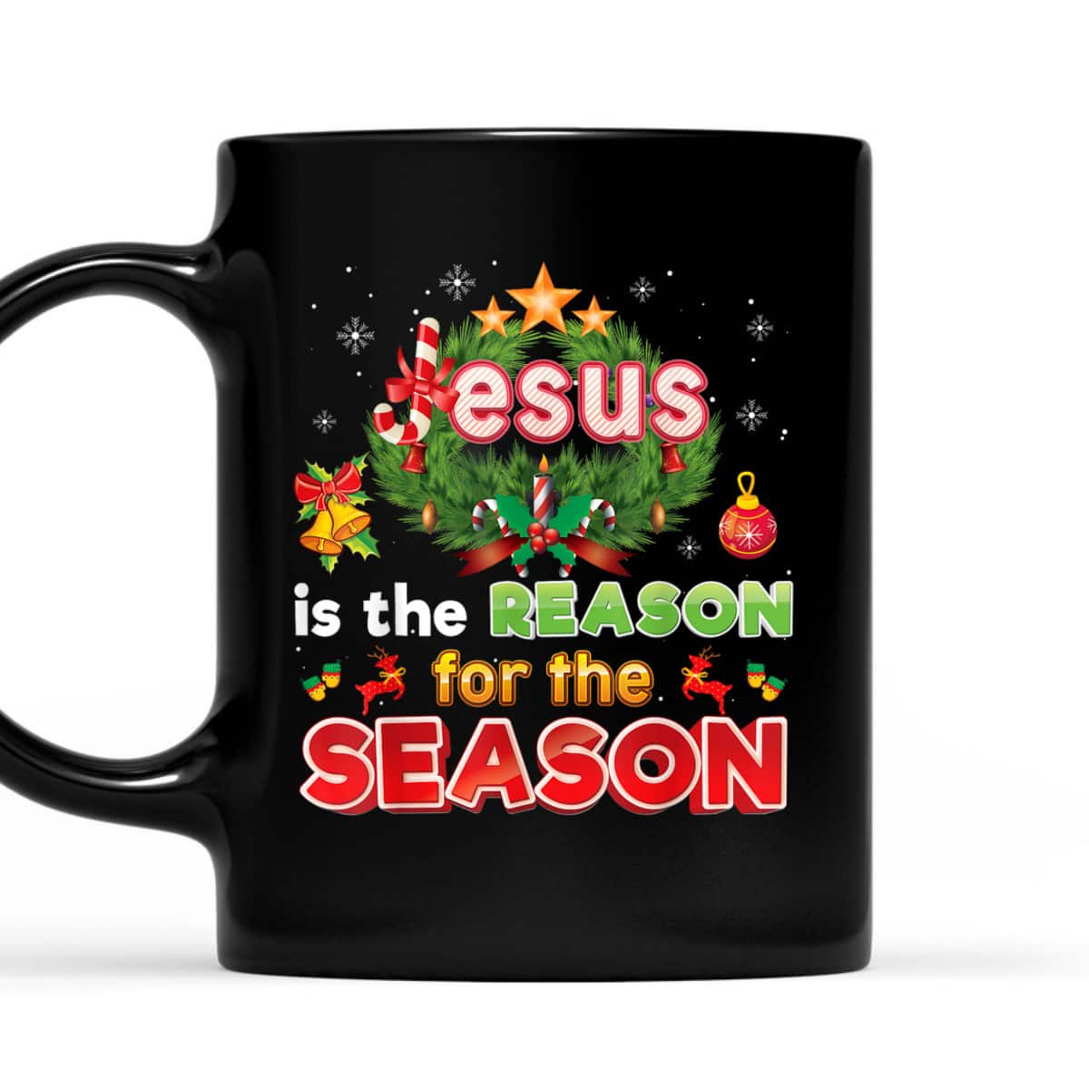 Christmas Christian Jesus Is The Reason For Season Merry T-Shirt Christmas Christian Jesus Is The Reason For Season Merry T-Shirt