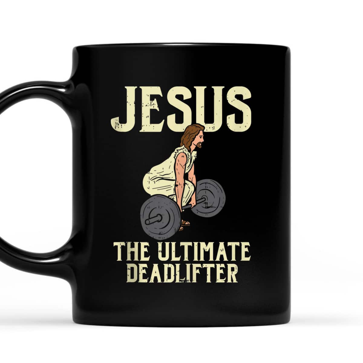Jesus Deadlift Workout Gym Fitness Funny God Christian T-Shirt Jesus Deadlift Workout Gym Fitness Funny God Christian T-Shirt