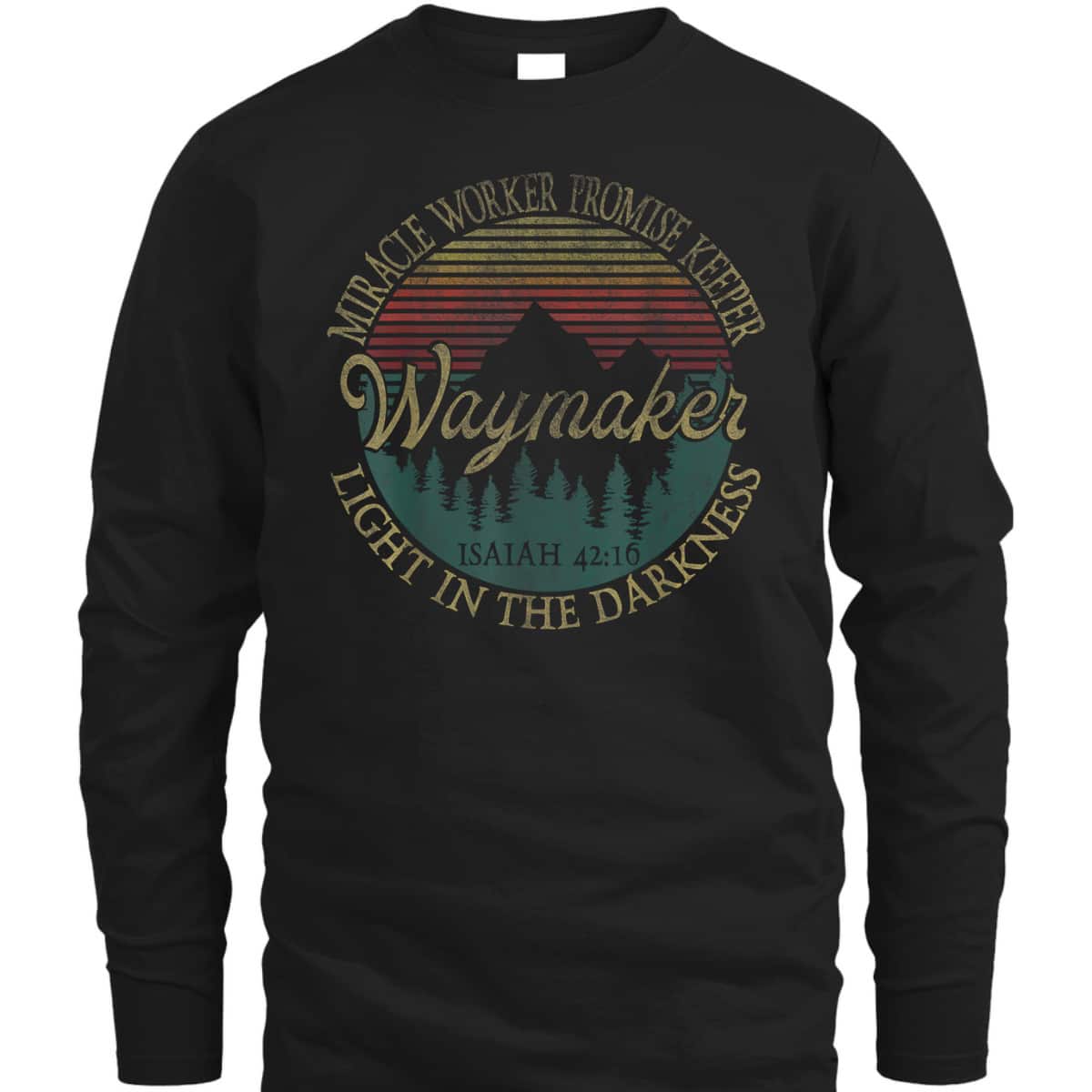 Waymaker Miracle Worker Promise Keeper Faith Bible Christian T-Shirt Waymaker Miracle Worker Promise Keeper Faith Bible Christian T-Shirt