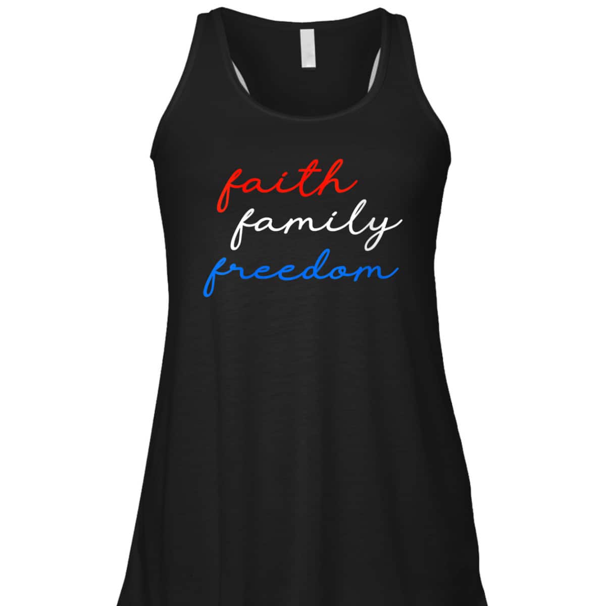 Patriotic Christian Faith Family Freedom 4th July American T-Shirt Patriotic Christian Faith Family Freedom 4th July American T-Shirt