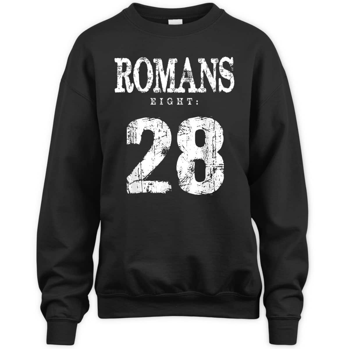 Bible Verse Romans 8:28 Gospel Christian Religious T-Shirt