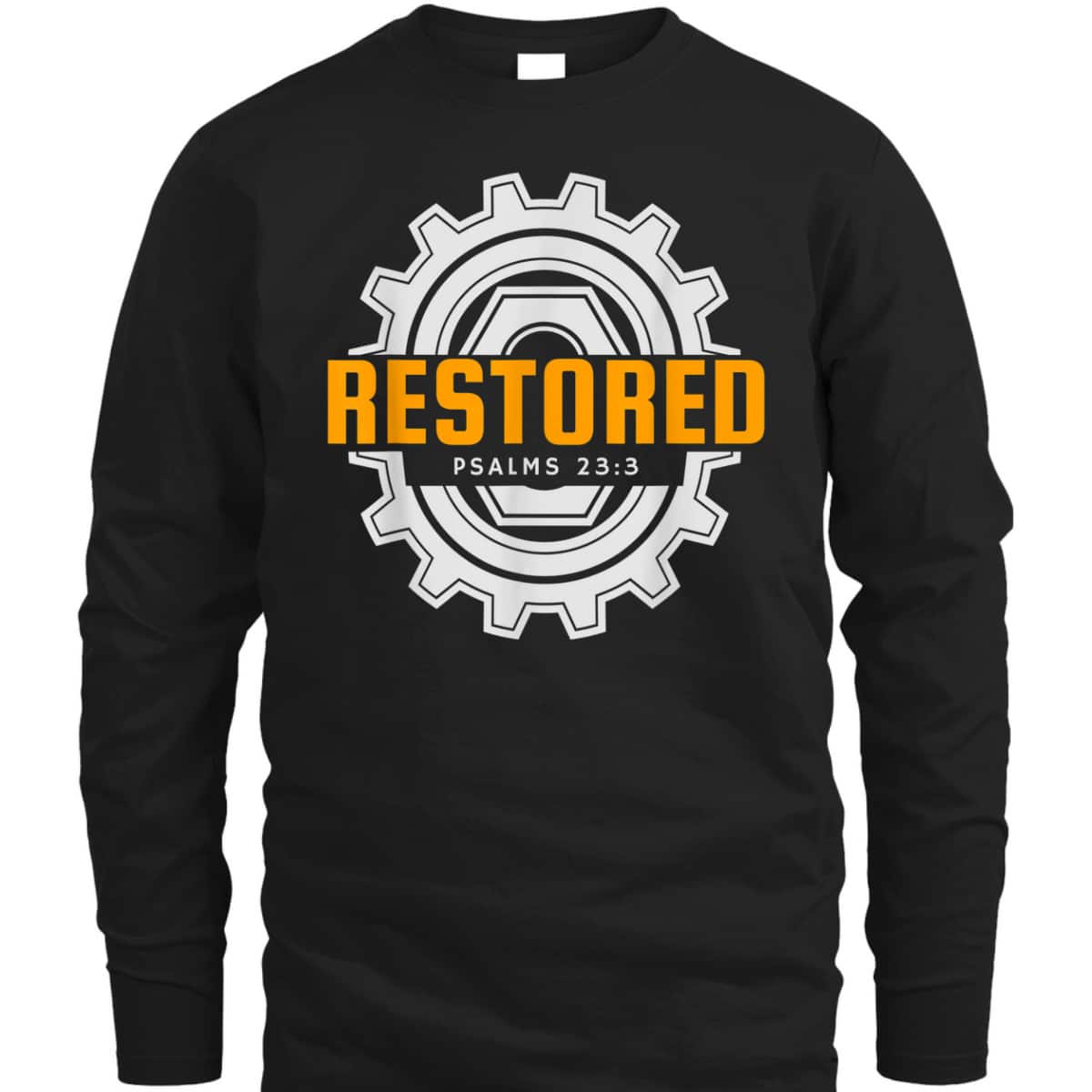 Mechanic Christian Restored Jesus Bible Verse Religious T-Shirt Mechanic Christian Restored Jesus Bible Verse Religious T-Shirt